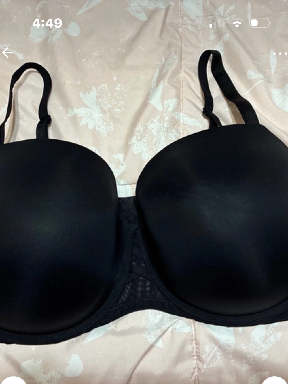 torrid Black Smooth T-Shirt Bra size 50Dd